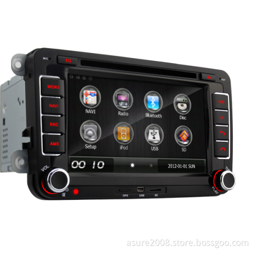 Car DVD GPS Player for Vw T5 Golf Passat Tiguan Sharan Caddy Polo Seat DVD GPS Navi DVB-T
